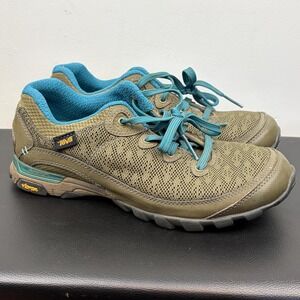 Teva Mesh Hiking Shoes Womens Size 8 Green Vibram Sugarpine II‎ Sneakers 1112971